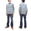 Load image into Gallery viewer, Sugar Cane Dobby Stripe Shirt Men's Mediumweight Long Sleeve Button Up Work Shirt SC29146 125 Blue