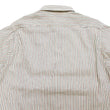 Laden Sie das Bild in den Galerie-Viewer, Sugar Cane Dobby Stripe Shirt Men's Mediumweight Long Sleeve Button Up Work Shirt SC29146 105 Off-White