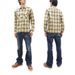 Laden Sie das Bild in den Galerie-Viewer, Sugar Cane Plaid Shirt Men's Heavyweight Cotton Twill Long Sleeve Button Up Work Shirt SC29158 145 Green