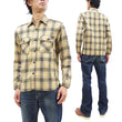 Laden Sie das Bild in den Galerie-Viewer, Sugar Cane Plaid Shirt Men's Heavyweight Cotton Twill Long Sleeve Button Up Work Shirt SC29158 145 Green