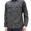 Load image into Gallery viewer, Sugar Cane Chambray Shirt Men's Lightweight Long Sleeve Button Up Plain Work Shirt SC29159 411 Black