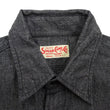 Load image into Gallery viewer, Sugar Cane Chambray Shirt Men's Lightweight Long Sleeve Button Up Plain Work Shirt SC29159 411 Black