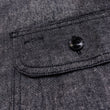 Load image into Gallery viewer, Sugar Cane Chambray Shirt Men's Lightweight Long Sleeve Button Up Plain Work Shirt SC29159 411 Black