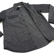 Load image into Gallery viewer, Sugar Cane Chambray Shirt Men's Lightweight Long Sleeve Button Up Plain Work Shirt SC29159 411 Black