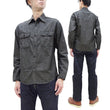 Load image into Gallery viewer, Sugar Cane Chambray Shirt Men's Lightweight Long Sleeve Button Up Plain Work Shirt SC29159 411 Black