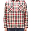 Load image into Gallery viewer, Sugar Cane Plaid Shirt Men's Mediumweight Cotton Twill Long Sleeve Button Up Work Shirt SC29361 105 Off-White