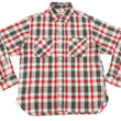 Load image into Gallery viewer, Sugar Cane Plaid Shirt Men's Mediumweight Cotton Twill Long Sleeve Button Up Work Shirt SC29361 105 Off-White