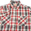 Load image into Gallery viewer, Sugar Cane Plaid Shirt Men's Mediumweight Cotton Twill Long Sleeve Button Up Work Shirt SC29361 105 Off-White