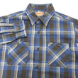 Load image into Gallery viewer, Sugar Cane Plaid Shirt Men's Mediumweight Cotton Twill Long Sleeve Button Up Work Shirt SC29361 125 Blue