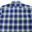 Load image into Gallery viewer, Sugar Cane Plaid Shirt Men's Fiction Romance Mediumweight Cotton Twill Long Sleeve Button Up Work Shirt SC29366 128 Navy-Blue