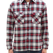 Load image into Gallery viewer, Sugar Cane Plaid Shirt Men's Fiction Romance Mediumweight Cotton Twill Long Sleeve Button Up Work Shirt SC29366 165 Red