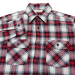 Load image into Gallery viewer, Sugar Cane Plaid Shirt Men's Fiction Romance Mediumweight Cotton Twill Long Sleeve Button Up Work Shirt SC29366 165 Red