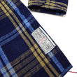 Load image into Gallery viewer, Sugar Cane Indigo Plaid Shirt Men's Fiction Romance Japanese Style Long Sleeve Button Up Work Shirt SC29386