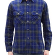 Load image into Gallery viewer, Sugar Cane Indigo Plaid Shirt Men's Japanese Style Sashiko Long Sleeve Button Up Work Shirt Fiction Romance SC29397