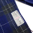 Load image into Gallery viewer, Sugar Cane Indigo Plaid Shirt Men's Japanese Style Sashiko Long Sleeve Button Up Work Shirt Fiction Romance SC29397