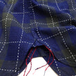 Load image into Gallery viewer, Sugar Cane Indigo Plaid Shirt Men's Japanese Style Sashiko Long Sleeve Button Up Work Shirt Fiction Romance SC29397