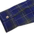 Load image into Gallery viewer, Sugar Cane Indigo Plaid Shirt Men's Japanese Style Sashiko Long Sleeve Button Up Work Shirt Fiction Romance SC29397