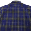 Load image into Gallery viewer, Sugar Cane Indigo Plaid Shirt Men's Japanese Style Sashiko Long Sleeve Button Up Work Shirt Fiction Romance SC29397