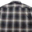 Load image into Gallery viewer, Sugar Cane Men's Long Sleeve Ombre Plaid Work Shirt - 100% Cotton Twill, One-Wash, Made in Japan (SC29561 119 Black)