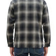 Load image into Gallery viewer, Sugar Cane Men's Long Sleeve Ombre Plaid Work Shirt - 100% Cotton Twill, One-Wash, Made in Japan (SC29561 119 Black)