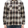 Load image into Gallery viewer, Sugar Cane Men's Long Sleeve Ombre Plaid Work Shirt - 100% Cotton Twill, One-Wash, Made in Japan (SC29561 138 Brown)