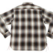 Load image into Gallery viewer, Sugar Cane Men's Long Sleeve Ombre Plaid Work Shirt - 100% Cotton Twill, One-Wash, Made in Japan (SC29561 138 Brown)