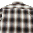 Load image into Gallery viewer, Sugar Cane Men's Long Sleeve Ombre Plaid Work Shirt - 100% Cotton Twill, One-Wash, Made in Japan (SC29561 138 Brown)