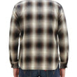 Load image into Gallery viewer, Sugar Cane Men's Long Sleeve Ombre Plaid Work Shirt - 100% Cotton Twill, One-Wash, Made in Japan (SC29561 138 Brown)