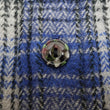 Laden Sie das Bild in den Galerie-Viewer, Sugar Cane Men's Vintage-Style Brushed Plaid Flannel Long-Sleeve Work Shirt - Fiction Romance Collection - 100% Cotton Herringbone Twill, Made in Japan (SC29584 128 Navy Blue)