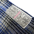 Laden Sie das Bild in den Galerie-Viewer, Sugar Cane Men's Vintage-Style Brushed Plaid Flannel Long-Sleeve Work Shirt - Fiction Romance Collection - 100% Cotton Herringbone Twill, Made in Japan (SC29584 128 Navy Blue)
