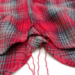 Laden Sie das Bild in den Galerie-Viewer, Sugar Cane Men's Vintage-Style Brushed Plaid Flannel Long-Sleeve Work Shirt - Fiction Romance Collection - 100% Cotton Herringbone Twill, Made in Japan (SC29584 165 Red)