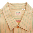 Load image into Gallery viewer, Sugar Cane Coke Stripe Work Shirt - Men's Casual Short Sleeve Pinstripe Button Up Shirt SC38699 133 Beige