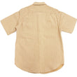 Load image into Gallery viewer, Sugar Cane Coke Stripe Work Shirt - Men's Casual Short Sleeve Pinstripe Button Up Shirt SC38699 133 Beige