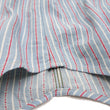 Load image into Gallery viewer, Sugar Cane Cotton Dobby Stripe Shirt Men's Casual Short Sleeve Button Up Work Shirt Vertical Multi-Striped Pattern SC39306 125 Blue