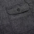 Load image into Gallery viewer, Sugar Cane Black Chambray Shirt Men's Casual Short Sleeve Plain Button Up Work Shirt SC39307 119 Black One Wash