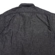Load image into Gallery viewer, Sugar Cane Black Chambray Shirt Men's Casual Short Sleeve Plain Button Up Work Shirt SC39307 119 Black One Wash