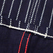 Load image into Gallery viewer, Sugar Cane Wabash Stripe Engineer Pants - Relaxed Straight Fit / Button Fly - Men's Casual 9 Oz. Railway Work Trousers Work Pants SC40786 Indigo-Navy One-Wash