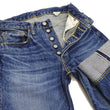Load image into Gallery viewer, Sugar Cane Jeans SC41947SW Men's Regular Straight Fit Pre-Aged Jeans 14.25 oz. Indigo Faded Denim Pants 1947 Model (Length 32)