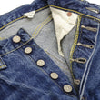 Load image into Gallery viewer, Sugar Cane Jeans SC41947SW Men's Regular Straight Fit Pre-Aged Jeans 14.25 oz. Indigo Faded Denim Pants 1947 Model (Length 32)