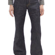 Load image into Gallery viewer, Sugar Cane Men's 14oz Denim Boot-Cut Jeans - Mid-Rise, Zip Fly, 1971-Spec Fabric x 1979-Style Silhouette - Made in Japan (SC42321 Indigo One Wash)