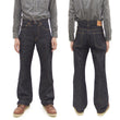 Load image into Gallery viewer, Sugar Cane Men's 14oz Denim Boot-Cut Jeans - Mid-Rise, Zip Fly, 1971-Spec Fabric x 1979-Style Silhouette - Made in Japan (SC42321 Indigo One Wash)