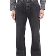 Load image into Gallery viewer, Sugar Cane Black Denim Jeans SC42460H Men's Classic Regular Straight Fit 14.25 oz. Pre-Aged Black Denim Pants 1947 Model