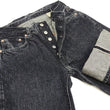Load image into Gallery viewer, Sugar Cane Black Denim Jeans SC42460H Men's Classic Regular Straight Fit 14.25 oz. Pre-Aged Black Denim Pants 1947 Model