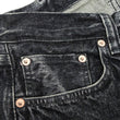 Load image into Gallery viewer, Sugar Cane Black Denim Jeans SC42460H Men's Classic Regular Straight Fit 14.25 oz. Pre-Aged Black Denim Pants 1947 Model