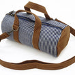 Laden Sie das Bild in den Galerie-Viewer, Samurai Jeans Mini Duffle Sling Bag Men's Casual Hickory Stripe Denim Small Crossbody Drum Pouch Bag SCOGP24
