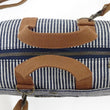 Laden Sie das Bild in den Galerie-Viewer, Samurai Jeans Mini Duffle Sling Bag Men's Casual Hickory Stripe Denim Small Crossbody Drum Pouch Bag SCOGP24