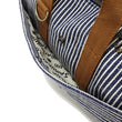 Laden Sie das Bild in den Galerie-Viewer, Samurai Jeans Mini Duffle Sling Bag Men's Casual Hickory Stripe Denim Small Crossbody Drum Pouch Bag SCOGP24