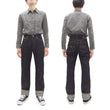 Load image into Gallery viewer, Studio D'Artisan GL3 Jeans SD-1001 - Men's Regular Straight Fit, GL-3 15oz Japanese Selvedge Denim, One-Wash Indigo