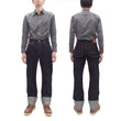 Load image into Gallery viewer, Studio D'artisan Jeans Men's Regular Straight Fit Button-Fly 15oz. Jpanese Selvedge Denim Jean Pants SDA SD-101 One-Wash