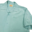 Load image into Gallery viewer, Style Eyes Plain Rayon Bowling Shirt Men's 1950s Style Short Sleeve Solid Color Button Up Shirt SE39259 124 Faded-Light-Blue